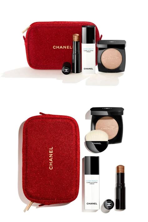 chanel holiday beauty gift set|chanel tweed makeup gift set.